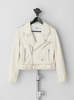 DEADWOOD JOAN LEATHER JACKET - Off White - Thumbnail 1