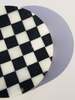 MATTER MATTERS Checkered Marble Ashtray with Crystal Ball - Thumbnail 4