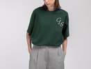 MATTER MATTERS Cultural Leisure Society Long Tee - GREEN - Thumbnail 2