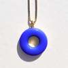 MATTER MATTERS Donut Necklace - Spring Lilac/Royal Blue - Thumbnail 2
