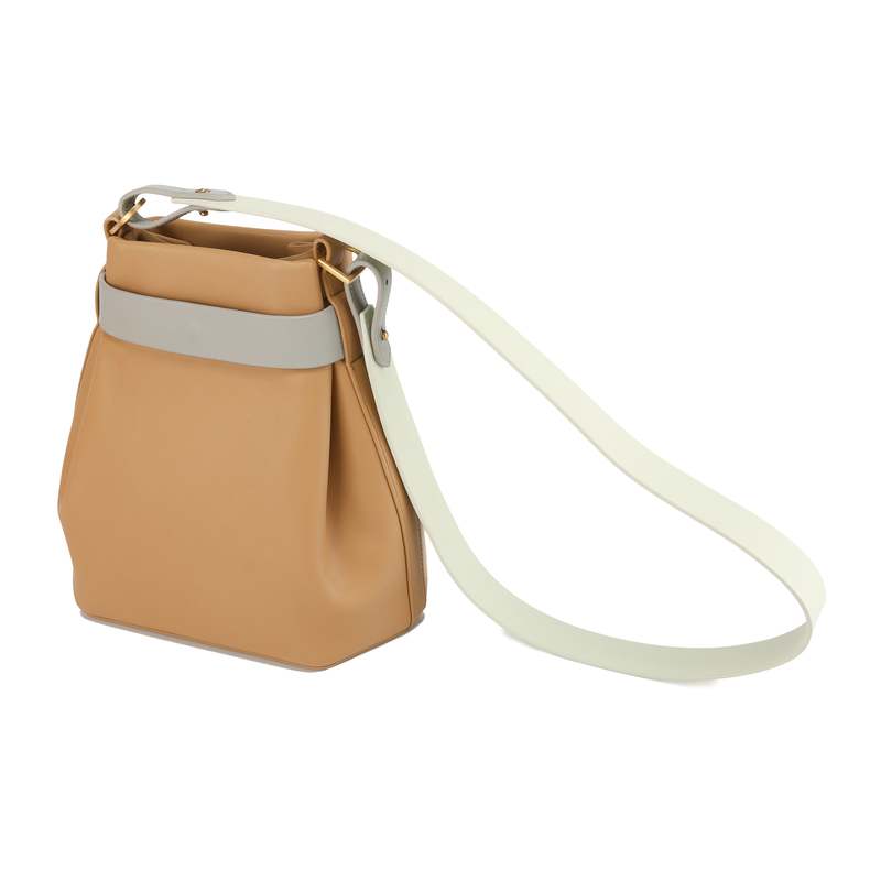 MATTER MATTERS Mini Bucket Shoulder Bag - Warm Brown