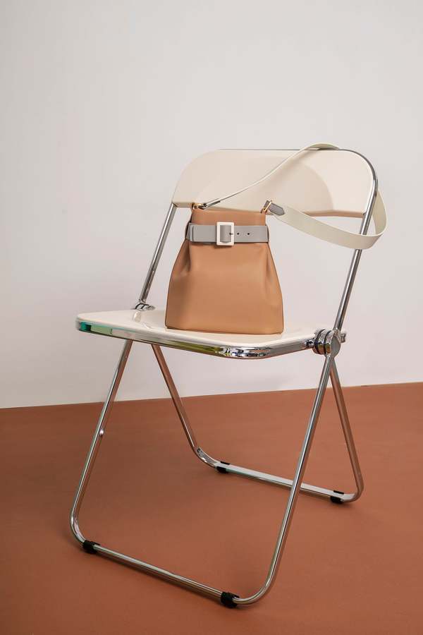 MATTER MATTERS Mini Bucket Shoulder Bag - Warm Brown