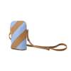 MATTER MATTERS Mini Hama Shoulder Bag - Tan/Forget-Me-Not - Thumbnail 5