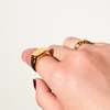 MATTER MATTERS Solid Ring - Gold - Thumbnail 1