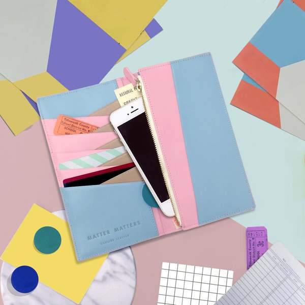 MATTER MATTERS The M Long Wallet  Pink