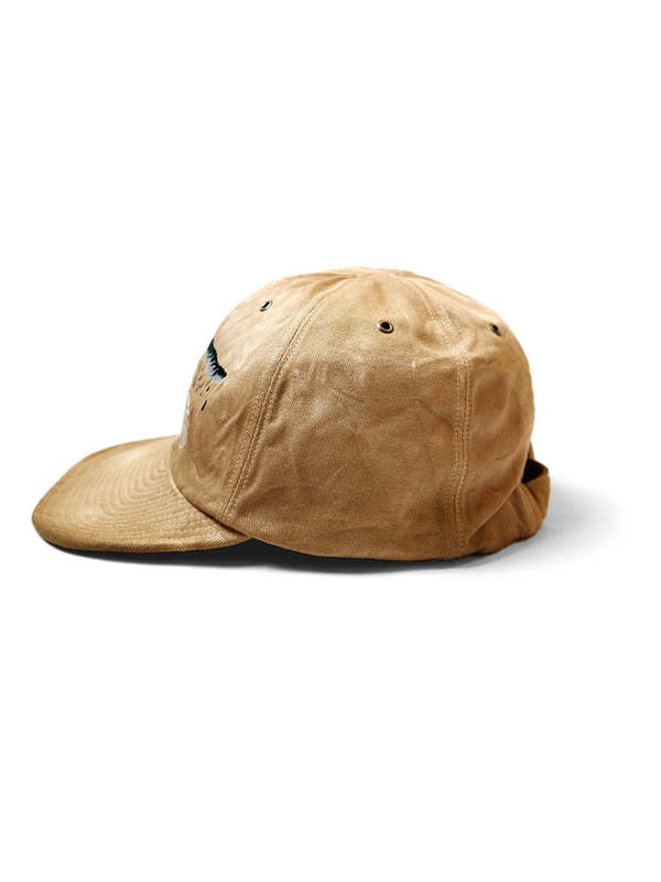 Kapital KOUNTY KATSURAGI KOLA RAIN RAIN SKULL CAP - GRAY | Garmentory