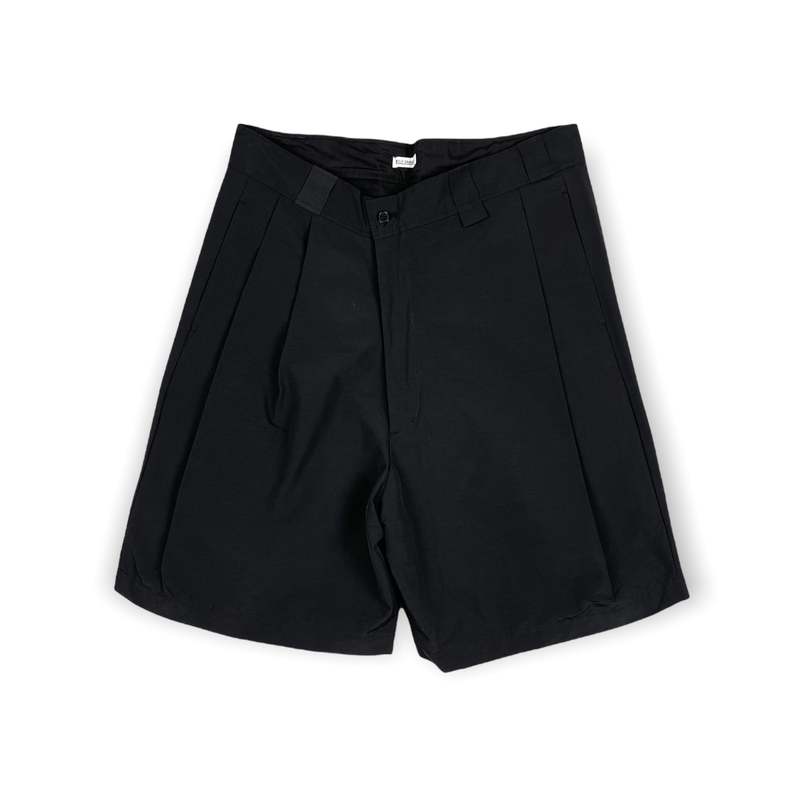 Willy Chavarria Pleated Chongo Chino Short - Black | Garmentory