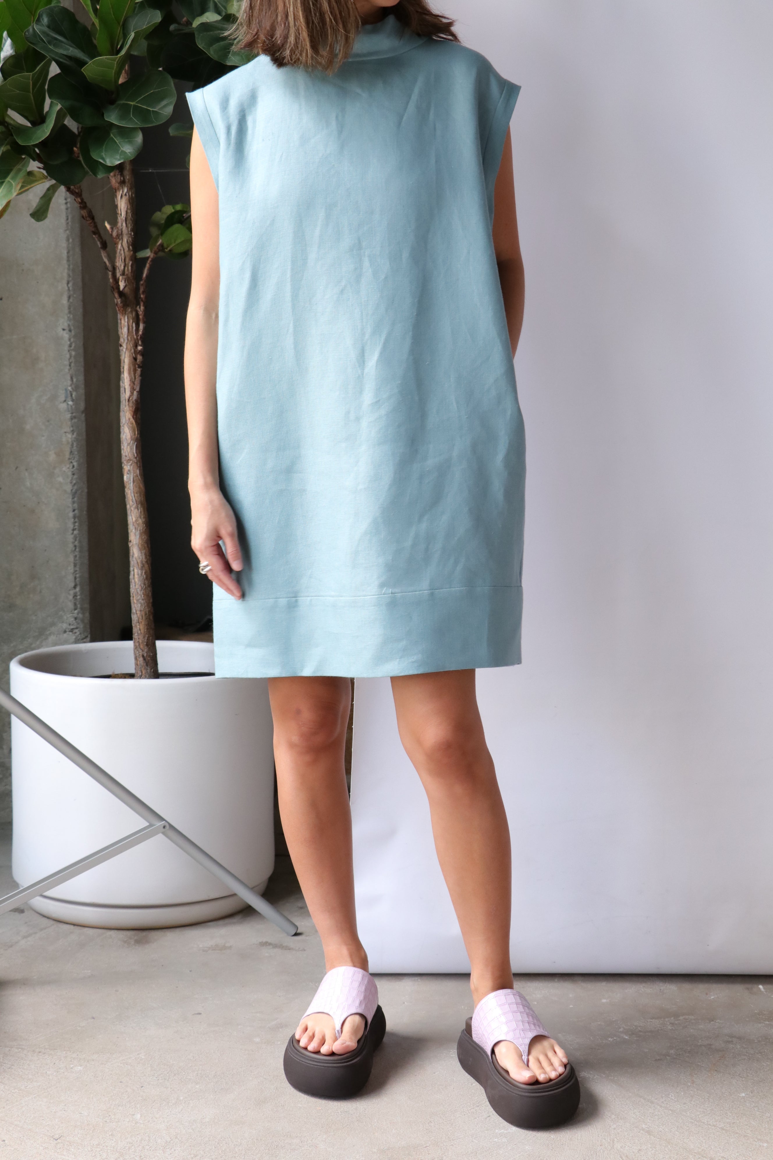 Rachel Comey Ellis Dress - Slate | Garmentory Rachel Comey Ellis Dress - Slate | Garmentory