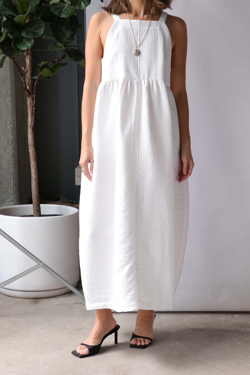 Rachel Comey Fresco Dress White Garmentory