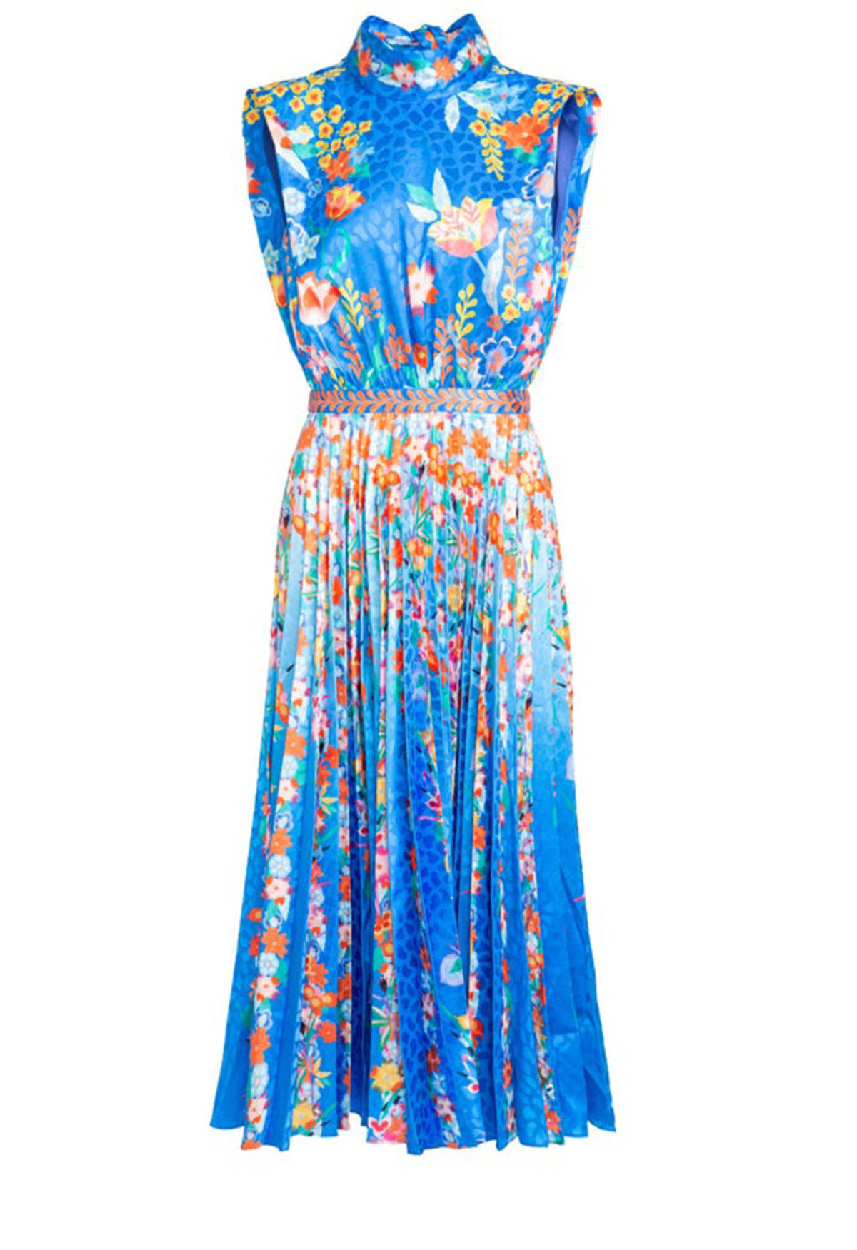 Saloni Fleur-E Dress - Sapphire Falls - Image 4 of 4