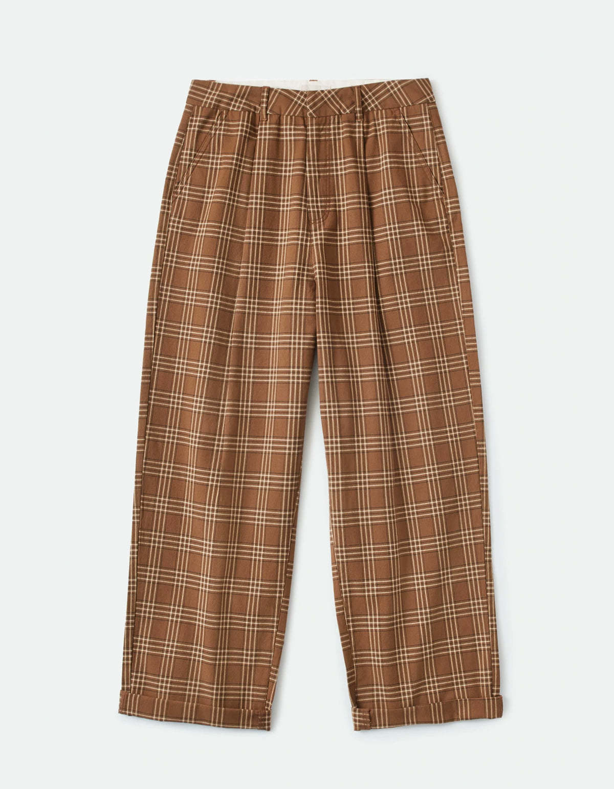 Brixton Victory Trouser Pant - Washed Brown/Black - Image 3 of 4
