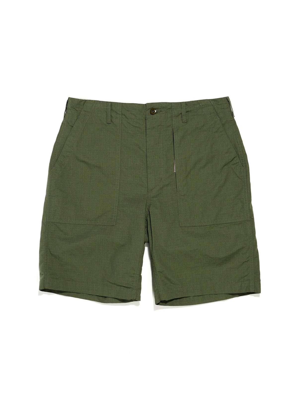 Engineered Garments Cotton Ripstop Fatigue Short - Olive | Garmentory