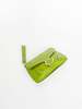 Leather Buckle Wristlet - Lime - Thumbnail 2