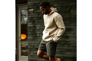 Taylor Stitch Flax Twill Nomad Hoodie 