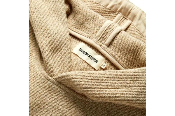 Taylor Stitch Flax Twill Nomad Hoodie 
