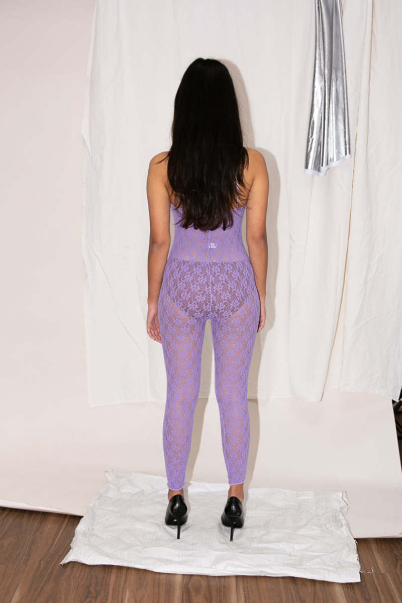 VINTAGE WOLF & GYPSY VINTAGE Mary Quant Lace Bodysuit