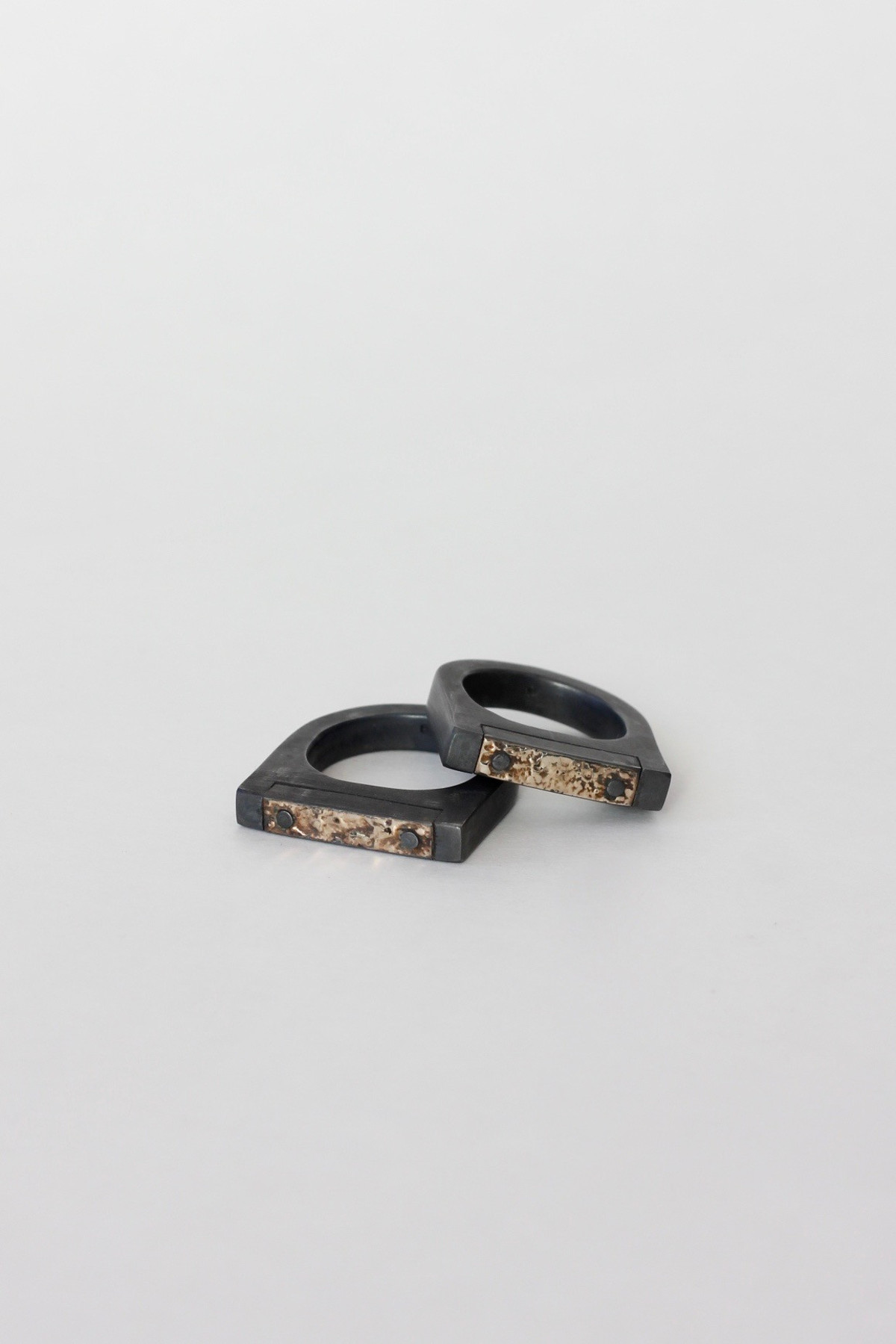 Parts of Four 4mm Plate ring | Garmentory