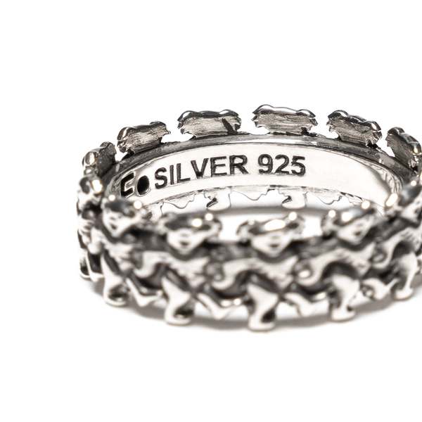 MAPLE Grateful Dead Ring - Silver | Garmentory