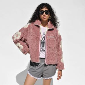 Sandy Liang Exclusive Grass Fleece - Dusty Pink | Garmentory