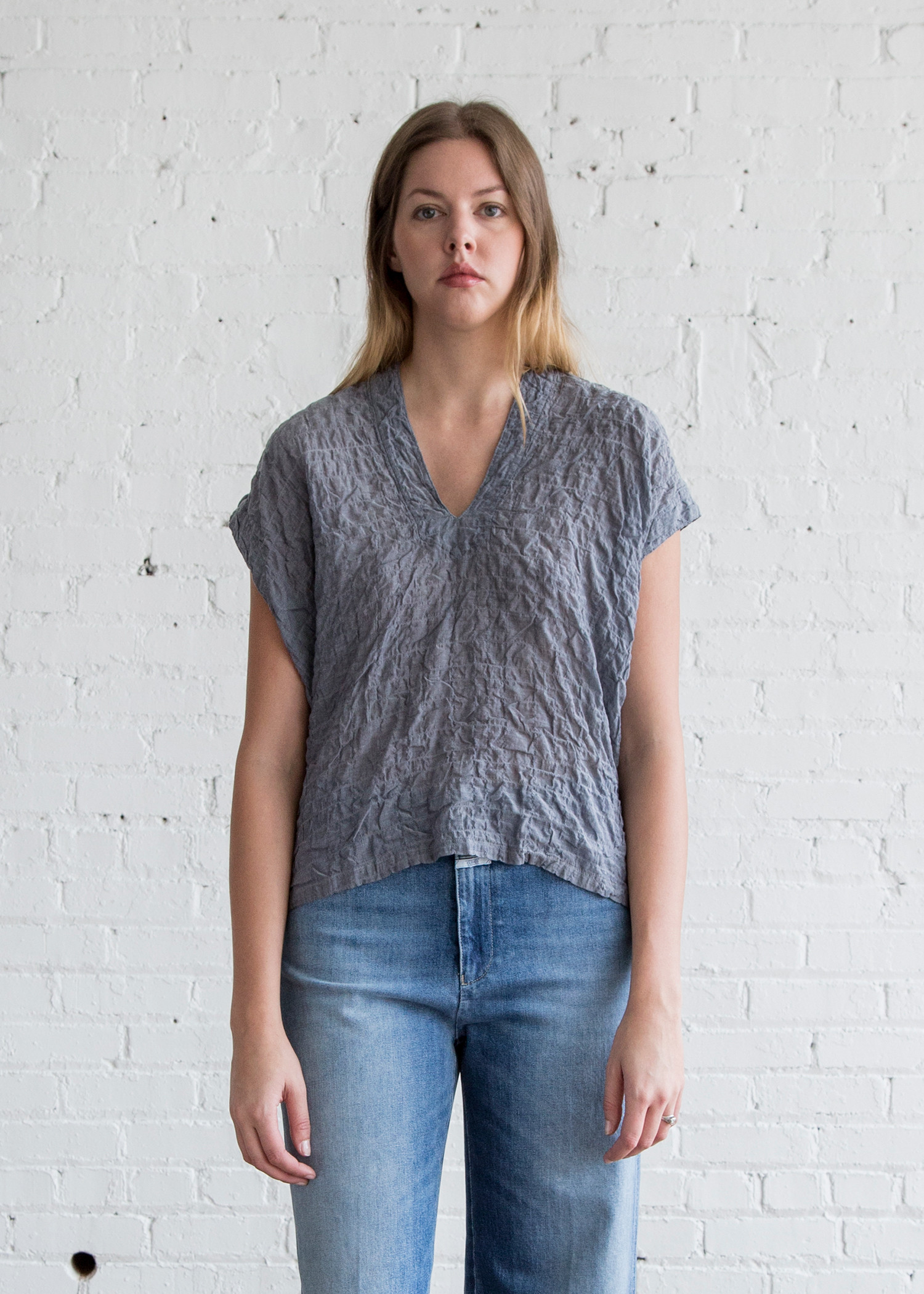 Atelier Delphine Celeste Top Graphite Garmentory Atelier Delphine Celeste Top Graphite Garmentory