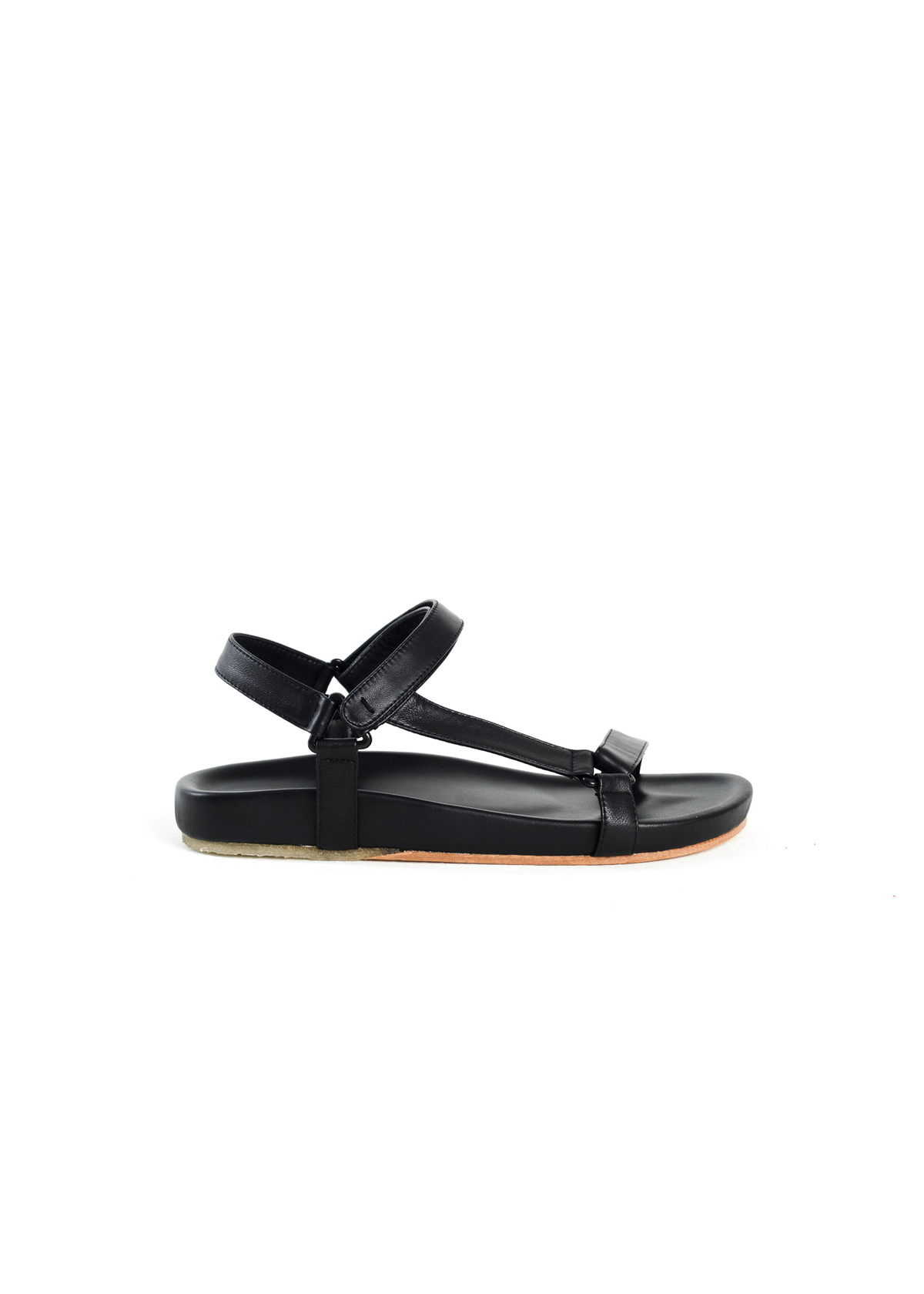 SAJA Triangle Sandals - Black - Image 1 of 5