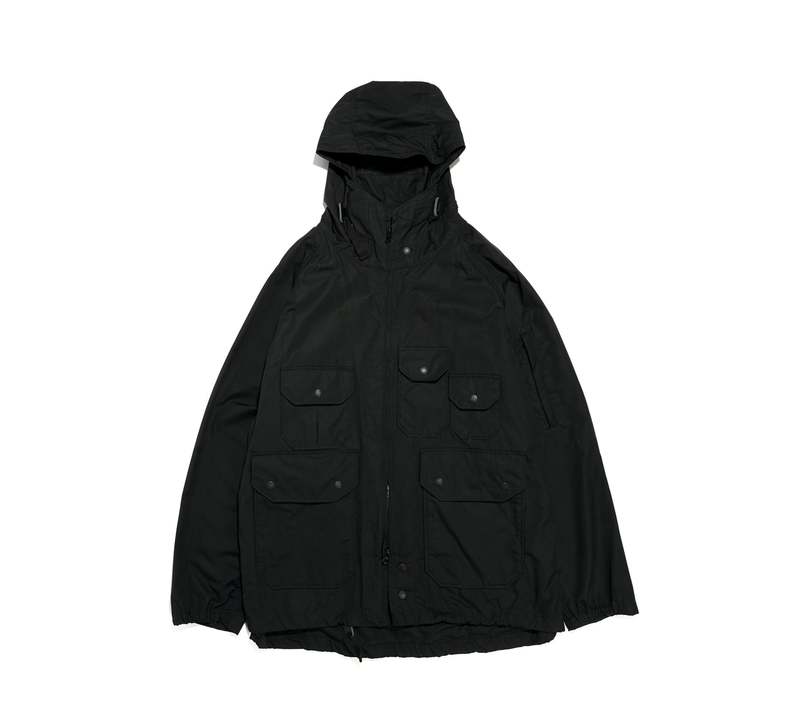 Engineered Garments Cotton Duracloth Atlantic Parka - Black