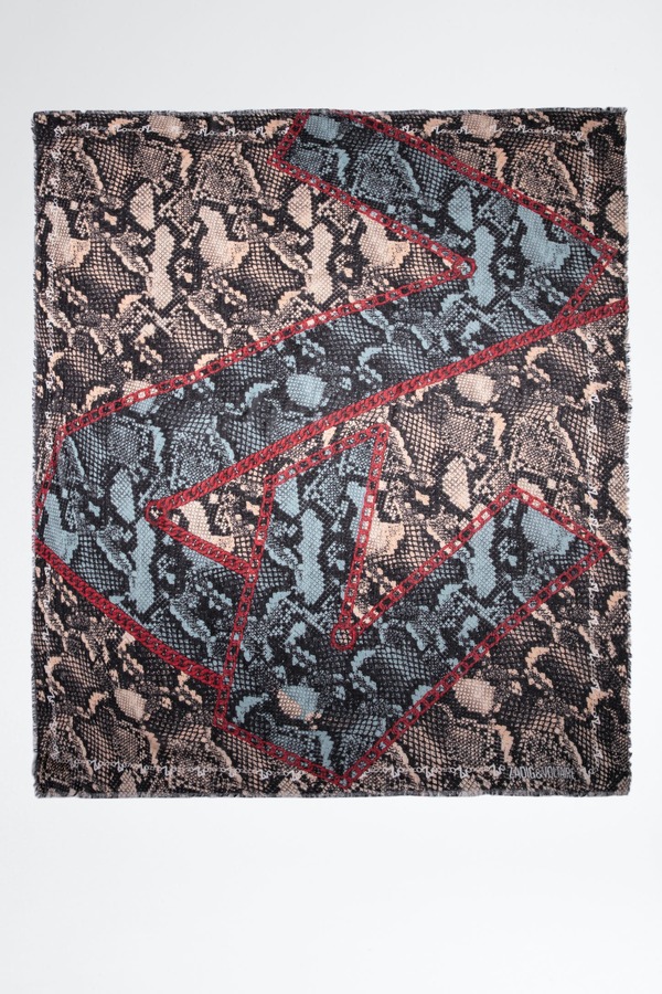 ❥❥ オルテガ柄 ❥❥  #10 Zadig & Voltaire Delta ZV Initiale Scarf - multi | Garmentory