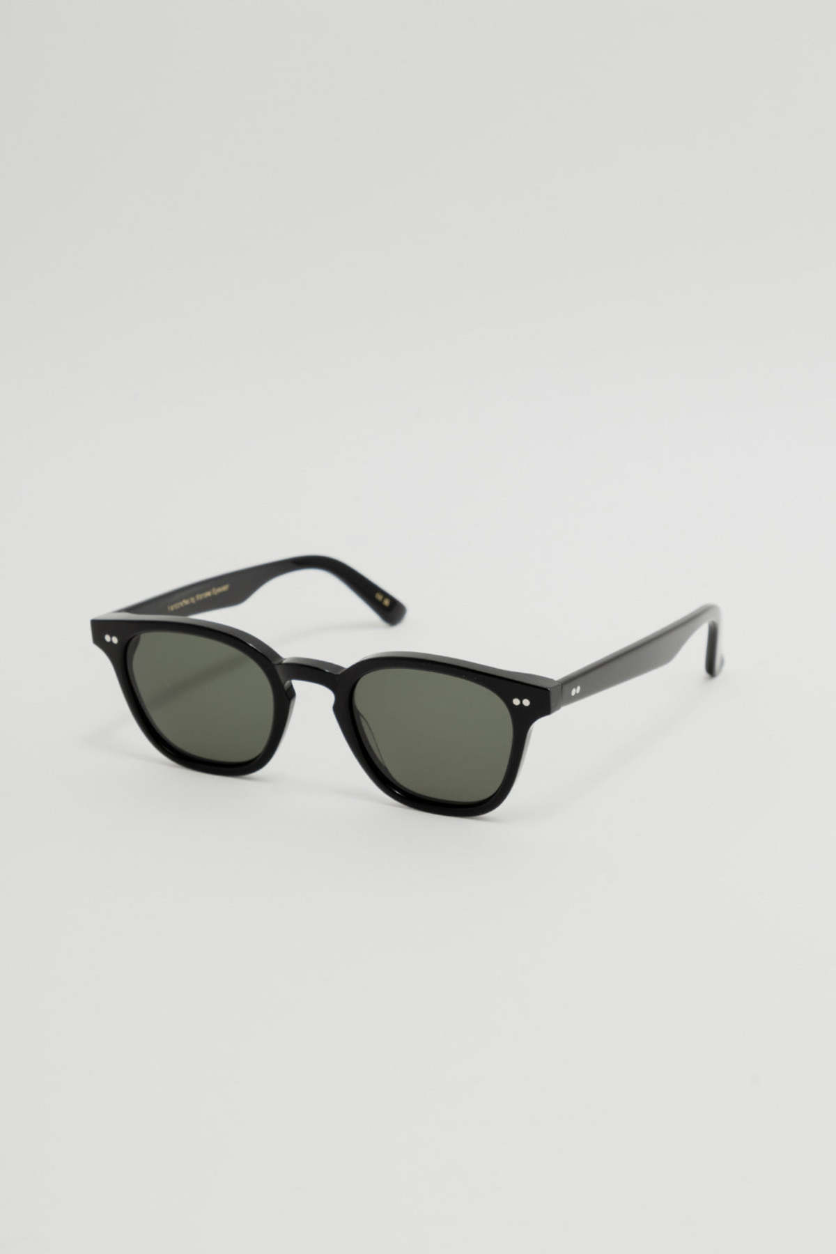 Monokel River sunglasses - Black/Green Solid Lens - Image 2 of 6