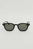 Monokel River sunglasses - Black/Green Solid Lens - Thumbnail 3