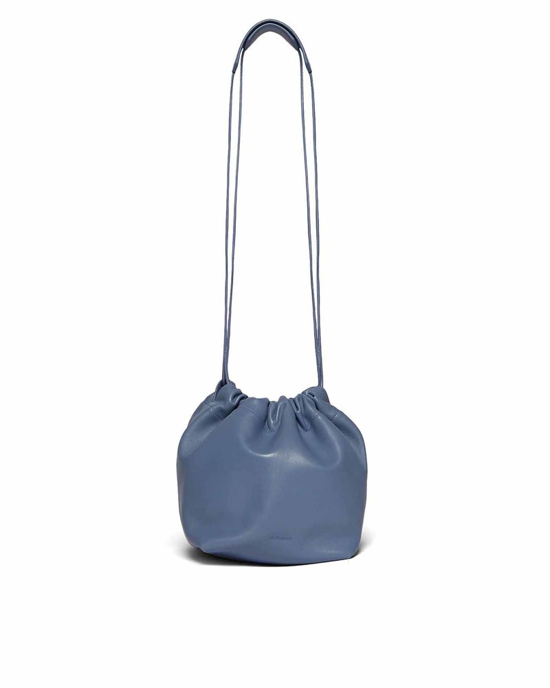★【JIL SANDER】 DRAWSTRING SHOULDER BAG★ Jil Sander Drawstring Shoulder Bag - Black Leather | Garmentory