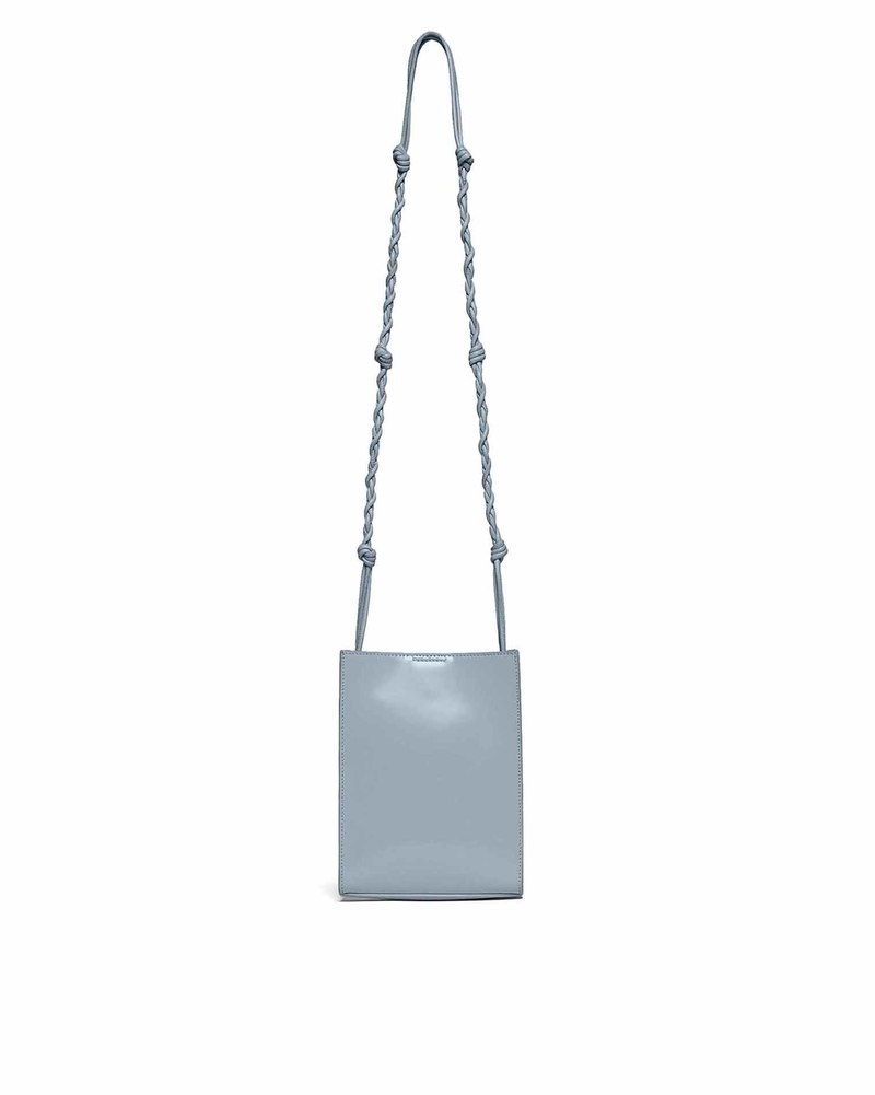 Jil Sander Small Tangle Bag - Blue Leather | Garmentory