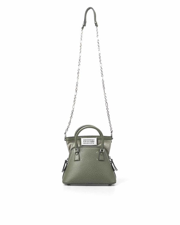 Maison Margiela 5AC Leather Micro Bag - Green | Garmentory