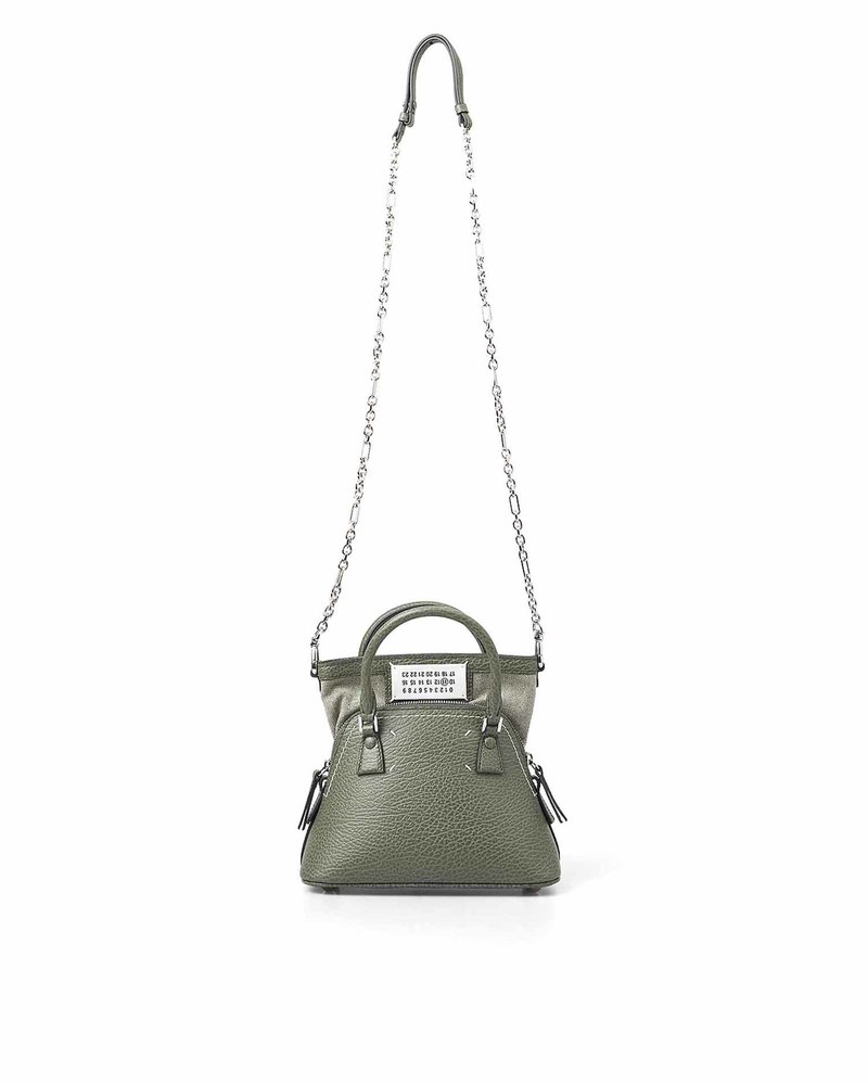 Maison Margiela 5AC Leather Micro Bag - Green | Garmentory
