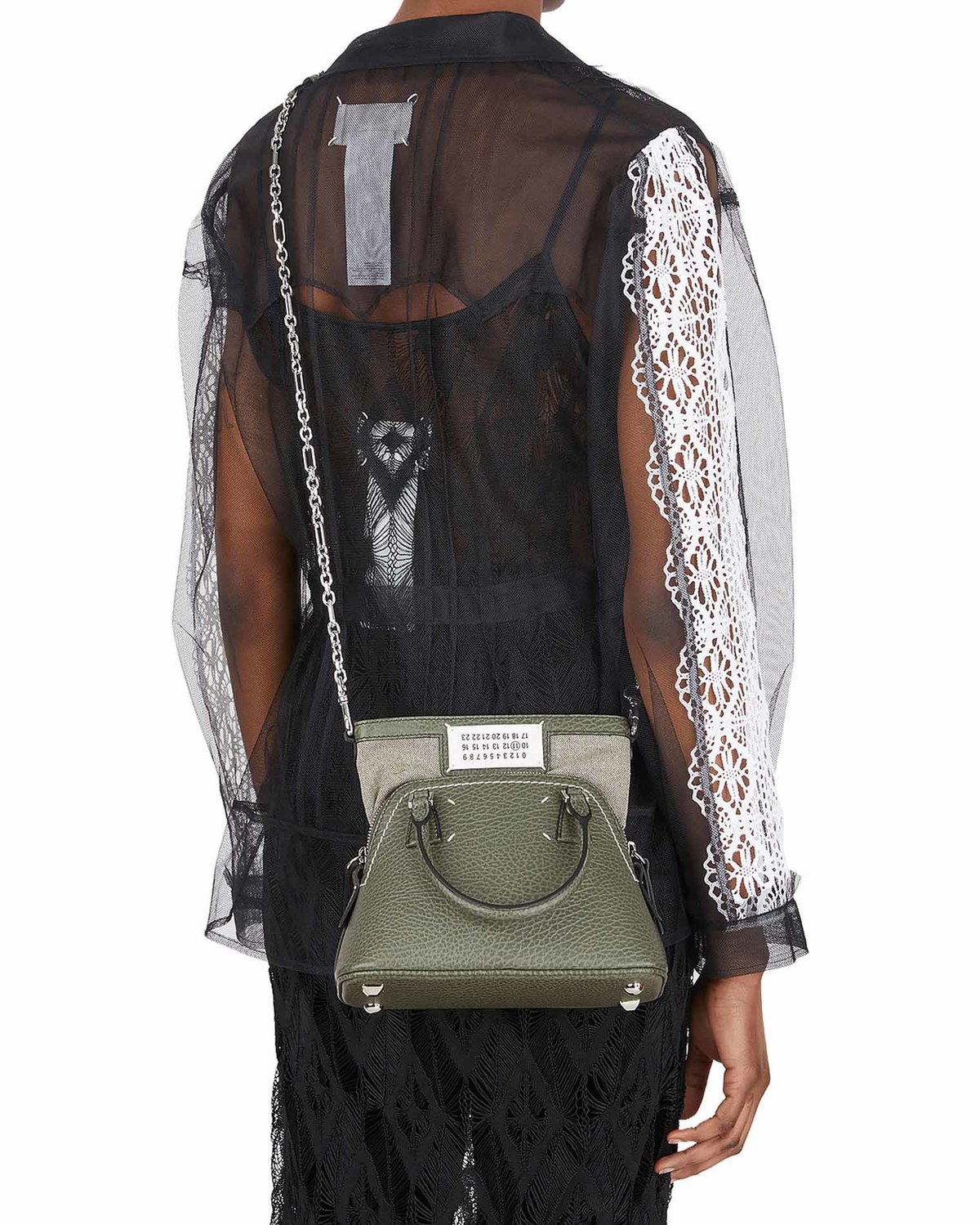 Maison Margiela 5AC Leather Micro Bag - Green | Garmentory