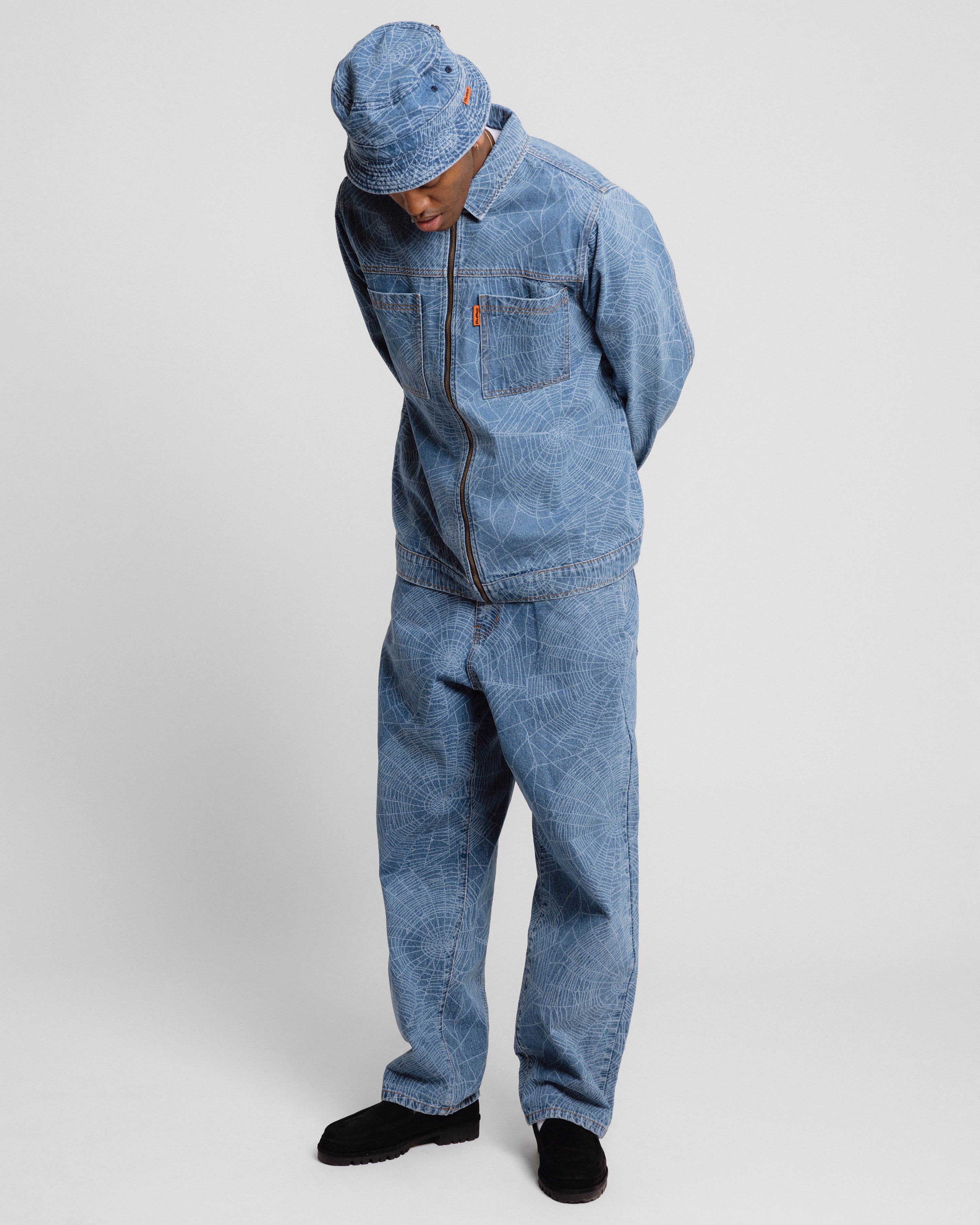 帽子 BUTTER GOODS WEB DENIM BUCKET HAT Web Denim Bucket Hat – Butter Goods
