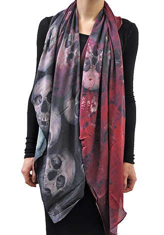 Bolongaro Trevor Skull Scarf Bolongaro Trevor Skull Scarf