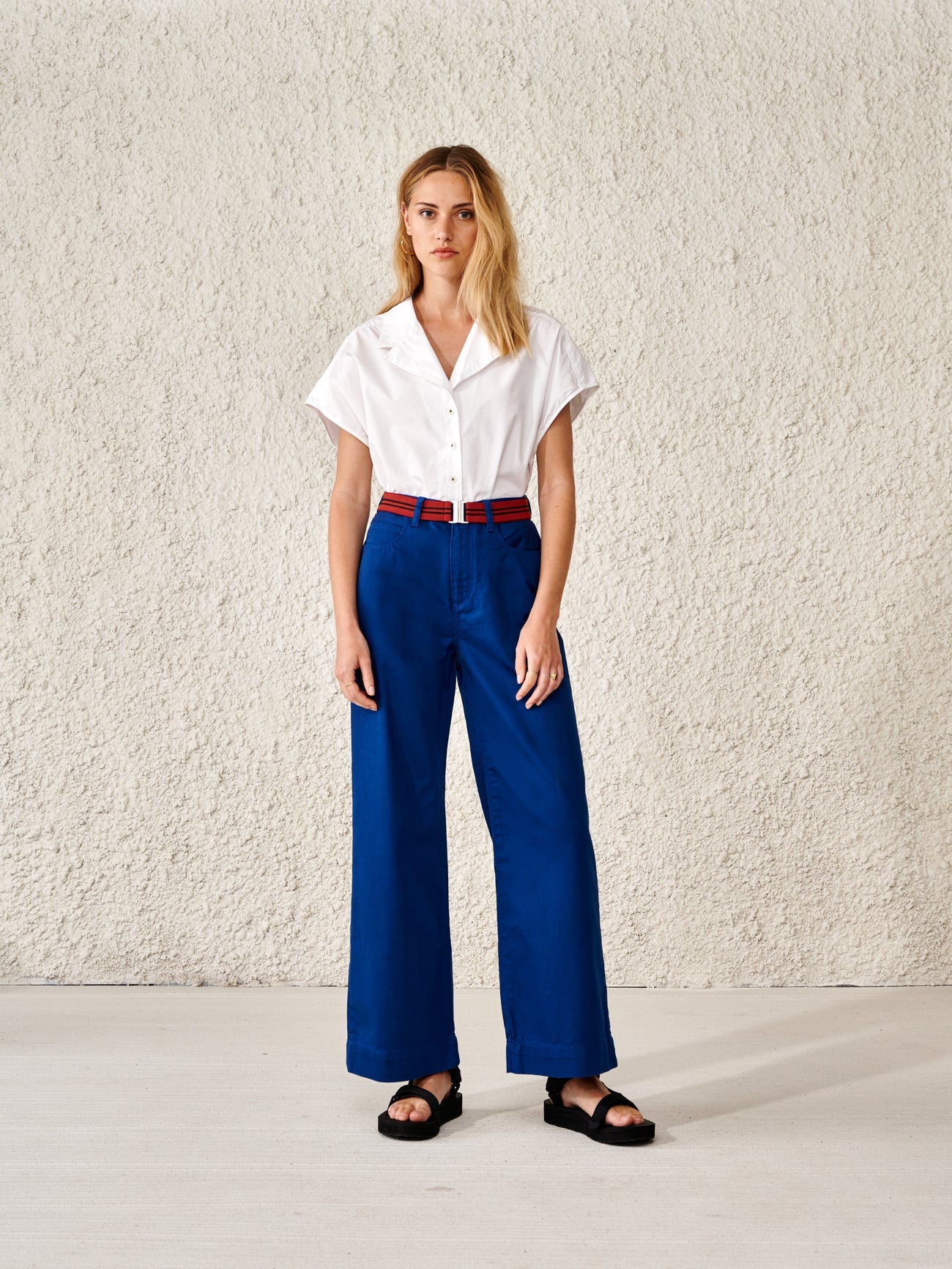 Bellerose Penha Pants blue Garmentory