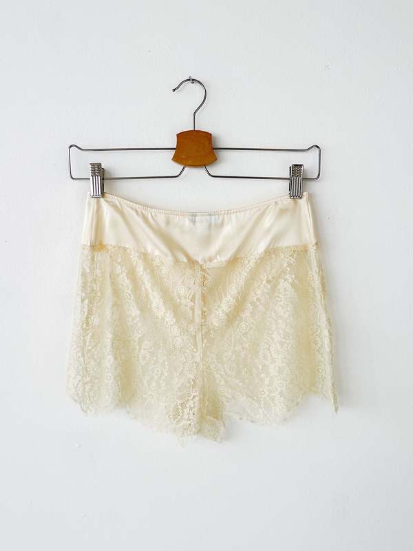 Silk Shorts - ivory