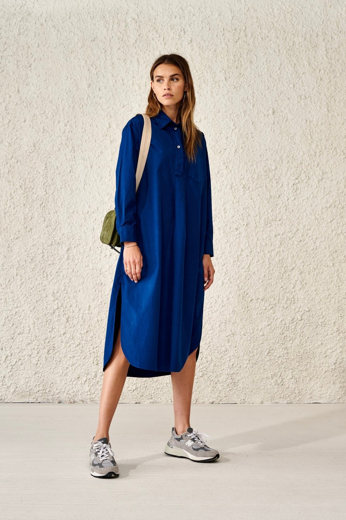 princess polly baby blue dress COS