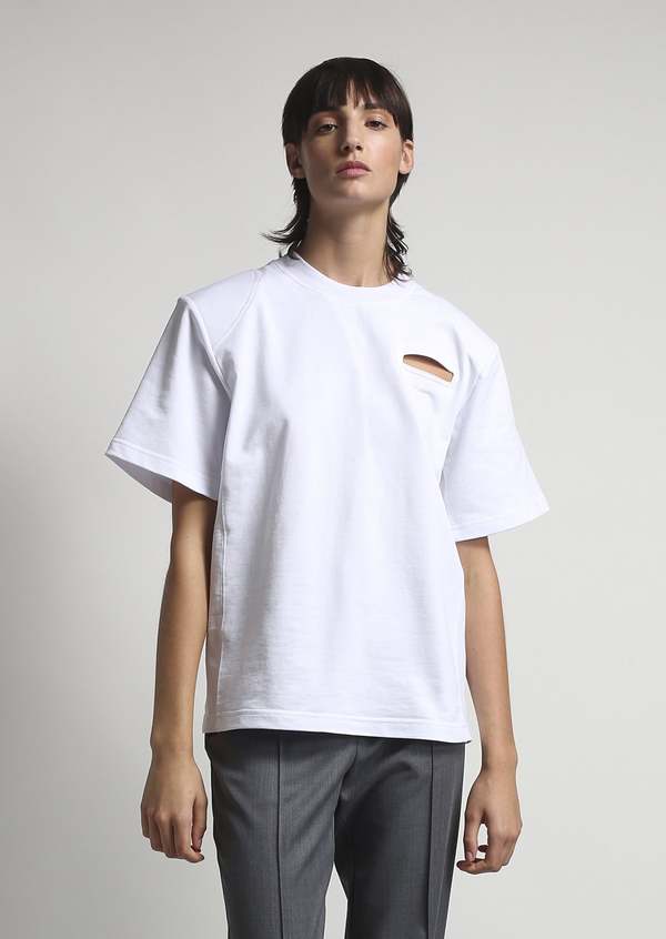 Chakshyn Fake Pocket Padded T-shirt 
