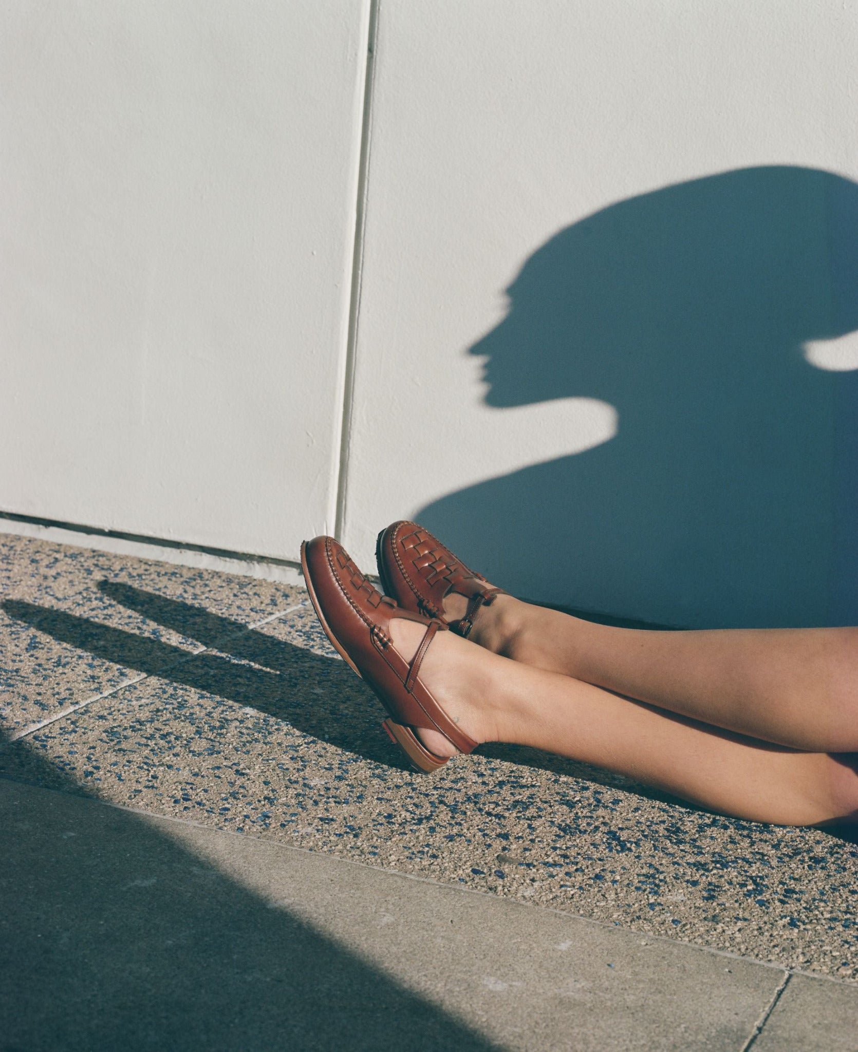 Hereu Roqueta Slingback Loafer - Tan | Garmentory