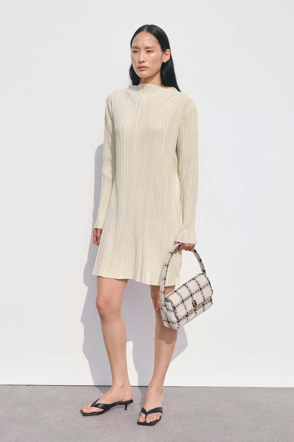 Anine Bing Kira Dress - cream | Garmentory Anine Bing Kira Dress - cream | Garmentory