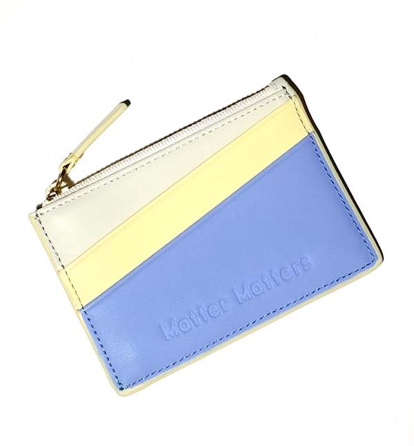 MATTER MATTERS Unlimited Funds Zipped Card Holder wallet - Yellow