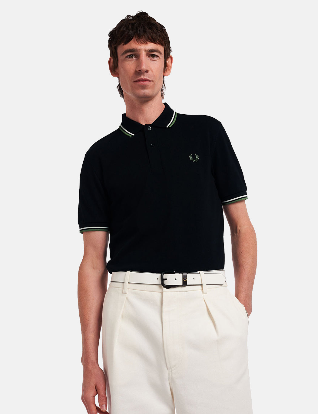 トップス FREDPERRY / JOHN SMEDLEY 

JOHN SMEDLEY John Smedley Men L Fred Perry Vhtf Knit Polo L Navy Limited
