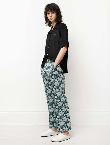 Needles Track Pants - Poly Jacquard Floral
