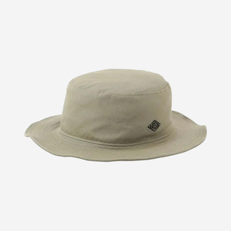 JUNGLE 01 / HAT / COTTON. WEATHER★OLIVE Danton Cotton Twill Adjustable Jungle Bucket Hat - Olive Green