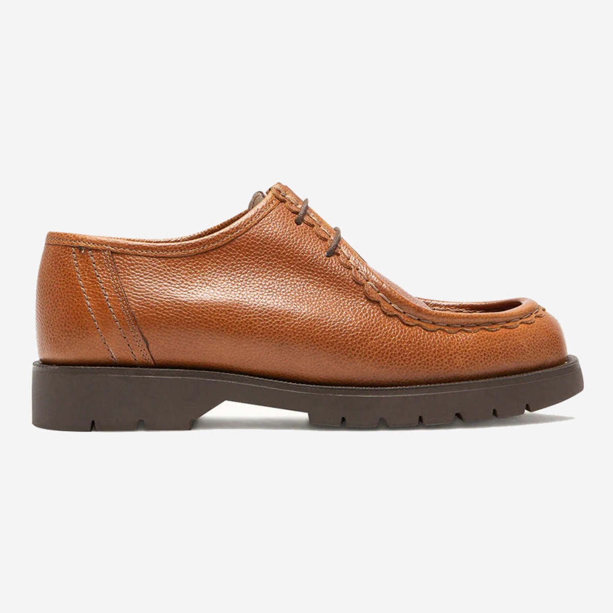 Kleman Padror G VGT Leather Tyrolean Shoes - Cognac - Image 2 of 5