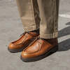 Kleman Padror G VGT Leather Tyrolean Shoes - Cognac - Thumbnail 1
