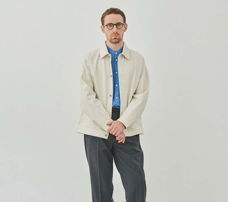 Still By Hand Selvedge Denim Jacket - Ecru | Garmentory