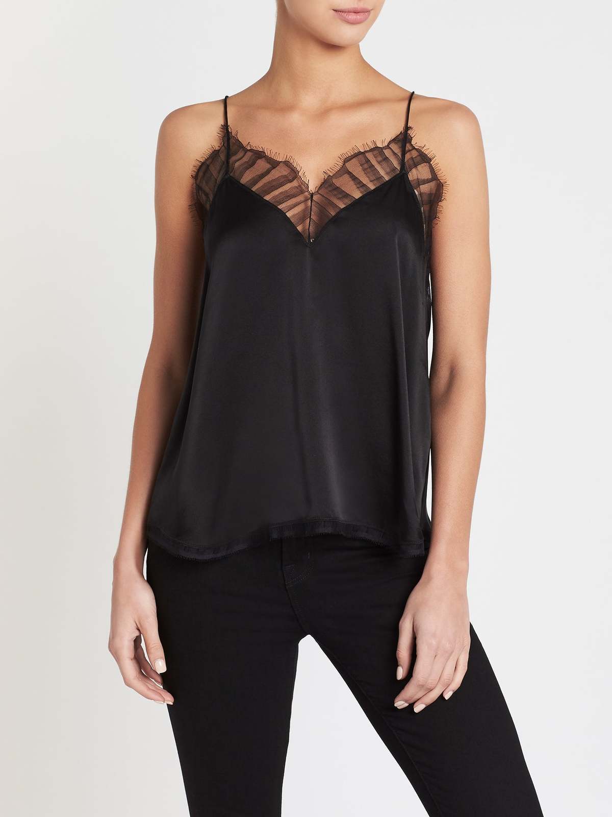 BERWYN SILK AND LACE CAMISOLE TOP サイズ34 0400020021644_GREEN?wid=600&